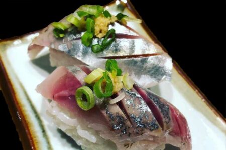 Aji (mackerel) at Hana Japanese Eatery in Phoenix, Arizona