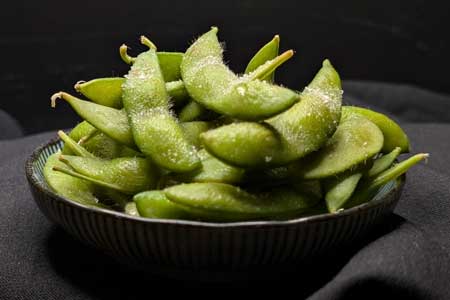 Edamame at Hana Japanese Eatery in Phoenix, Arizona