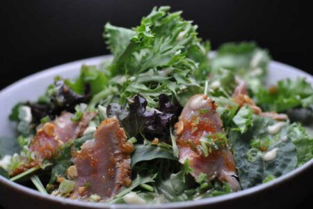 Tuna tataki salad by Hana Japanese Eatery in Phoenix, Arizona