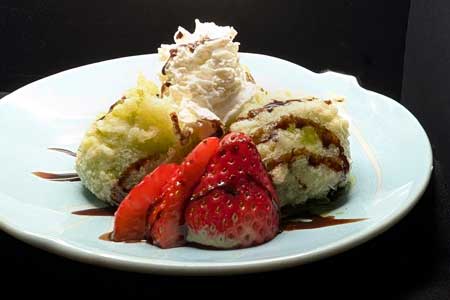 Tempura Ice Cream at Hana Japanese eatery in Phoenix, Arizona