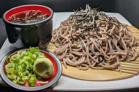 Zaruten Soba at Hana Japanese Eatery in Phoenix, Arizona